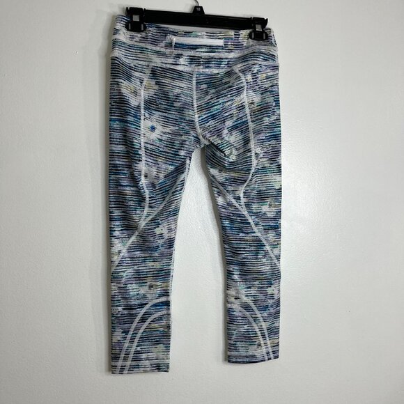 Lululemon Inspire Crop II FGRT Multicolor Full On Luxtreme Medium Rise Legging 6 - Picture 2 of 8